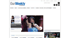 Desktop Screenshot of ourweekly.com